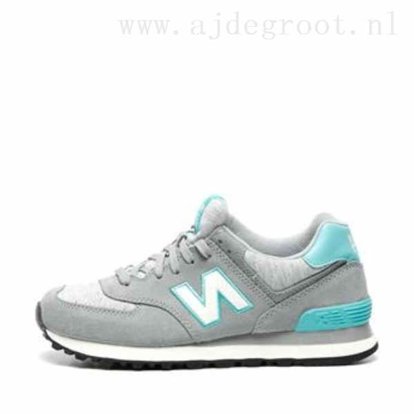 new balance grijs met roze